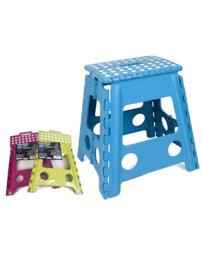 Opvouwbare stoel Bensontools 80 kg Multicolour Polypropyleen 23 x 19 x 19 cm