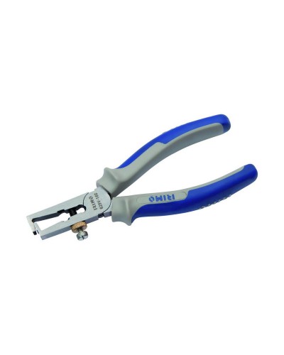 Irimo Wire Stripping Pliers 160 mm, Insulated Handle, Integrated Wire Cutter
