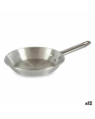 Pan Ø 18 cm Zilverkleurig Aluminium (12 Stuks)