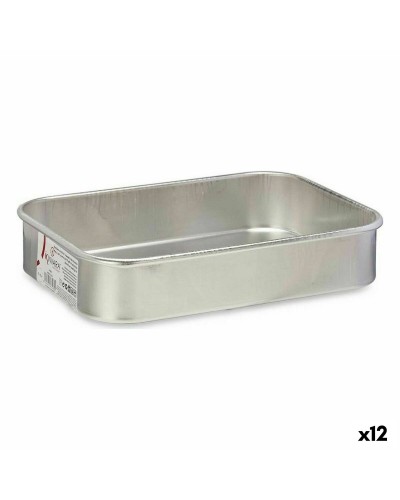 Paistovuoka Ø 18 cm Hopeinen Alumiini (12 osaa)