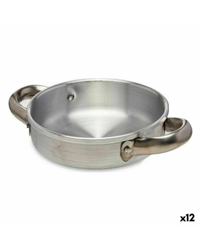 Aluminium-Antihaftpfanne, 15 x 4 x 20 cm, 12er-Pack
