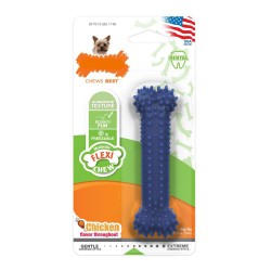 Nylabone Plaque Attacker Juguete Masticable de Pollo para Perros de Raza Pequeña
