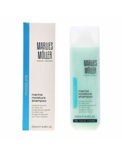 Marlies Möller Shampooing Hydratation Marine - Hydratation Intense Cheveux Secs 200ml
