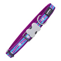 Red Dingo Halsband Einhorn Lila für Hunde, Verstellbar (2,5 x 41-63 cm)
