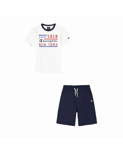 Ensemble de sport complet Champion pour enfant, blanc, 2 pièces - Entraînement & Loisirs
