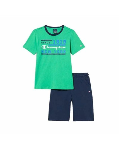 Champion Completo Sportivo Bambino Verde 2 Pz - Allenamento & Tempo Libero

