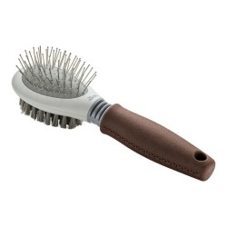 Brosse Démêlante Hunter 2 en 1 : Démêle délicatement les nœuds et brosse pour une finition brillante.
