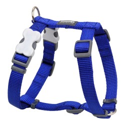 Imbracatura per Cani Red Dingo Liscia Regolabile (37-61 cm) - Blu Scuro
