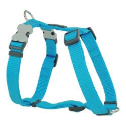 Red Dingo Plain Dog Harness - Adjustable Size 46-76 cm - Turquoise
