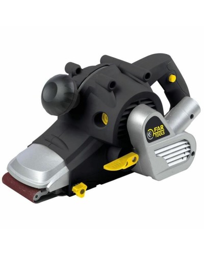 Ponceuse à bande électrique Fartools 230 V pour ponçage professionnel.
