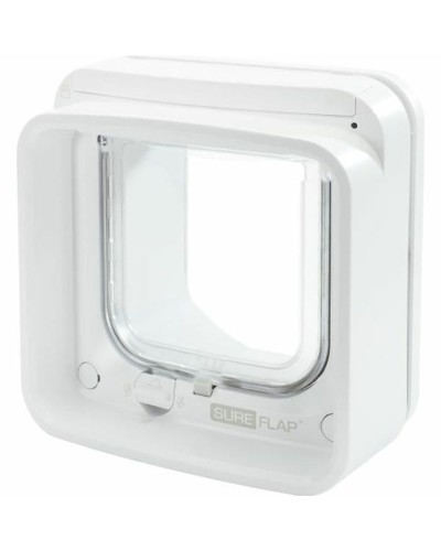 SureFlap Microchip Cat Flap - White - 14.2 x 12 cm - Cat Access Control
