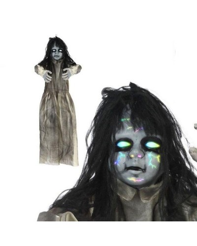 Guirnalda Fantasma Decorativa Halloween - 120x90cm - Adorno Espeluznante
