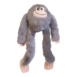 Gloria Iwazaru Peluche Singe Gris pour Chiens (11 x 44 x 45 cm)
