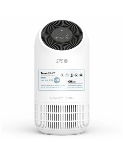 Purificador de Aire SPC 6514B Blanco Eleva la Calidad del Aire Doméstico.

