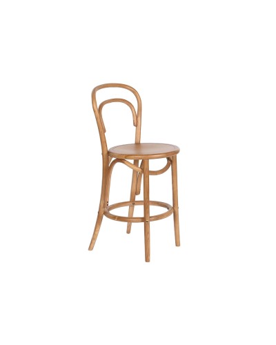 Tabouret en similicuir DKD Home Decor | Marron 41x41x95 cm | Élégant et confortable
