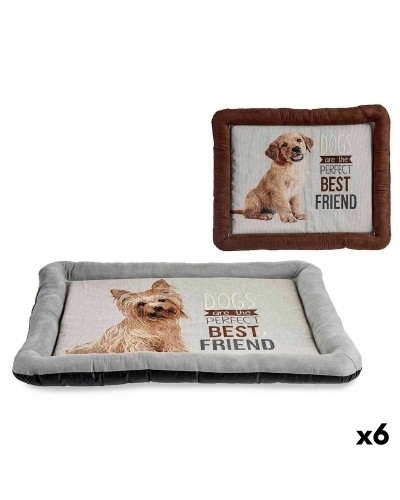 PawHut Soft Dog Bed, 60x6x74cm, Navy Blue, [Code]
