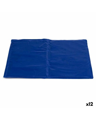 Kleed voor honden Verfrissend Blauw Schuim Gel 39,5 x 1 x 50 cm (12 Stuks)