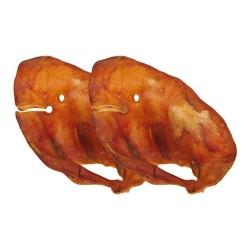 Schweineohren-Snacks für Hunde, 40er Pack
