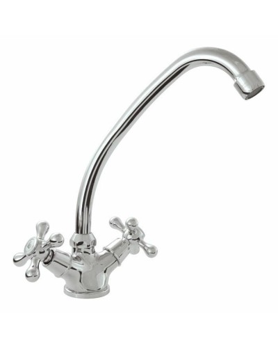 Rousseau BEVERLEY Single Lever Mixer Tap - Stainless Steel Brass
