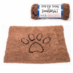 Tapis pour chien Dog Gone Smart Microfibre (89 x 66 cm) Absorbe l'humidité et les odeurs.
