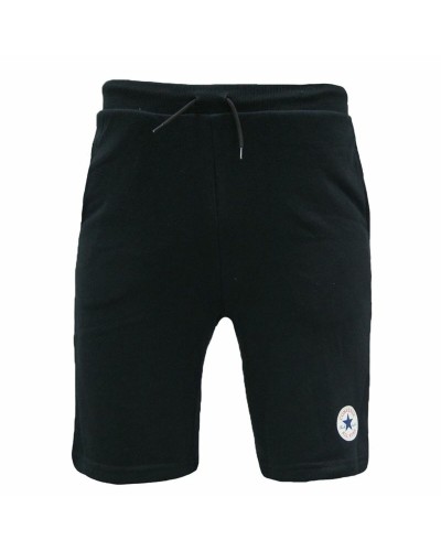 Converse Kids' Printed Chuck Patch Black Sports Shorts
