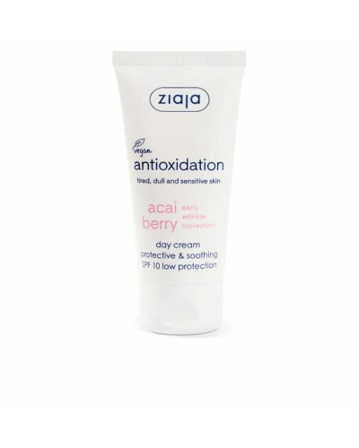 Ziaja Acai Crema Viso Antiossidante SPF10 - 50ml - Idrata & Protegge
