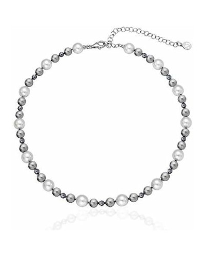 Majorica Collana Donna Perle Classiche Bianche - Elegante Gioiello
