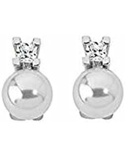 Majorica Orecchini Donna Perla Classica, Argento 925, Eleganti e Raffinati
