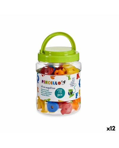 Lettres Multicolores Aimantées pour Enfants - 9x13,5 cm - Apprentissage Ludique
