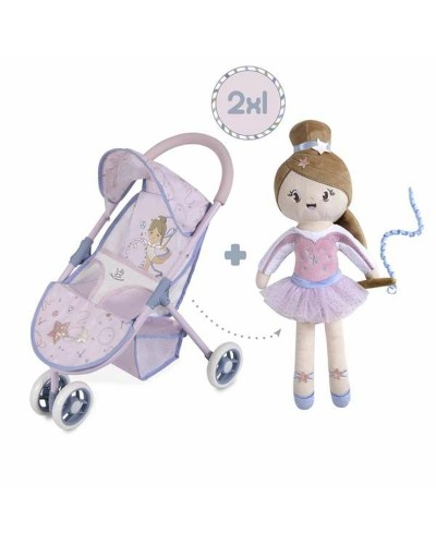 Decuevas Gala: Carrozzina Bambole Lilla 50cm - Elegante e Realistica
