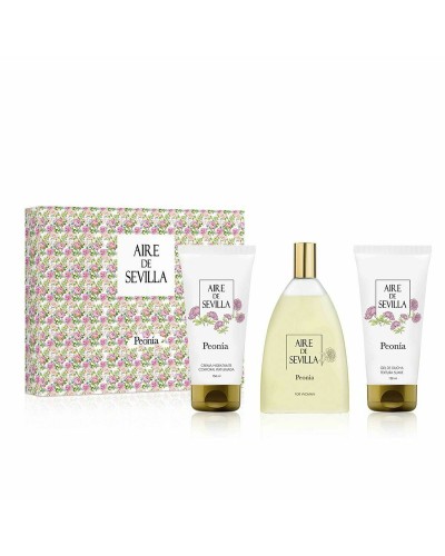 Aire Sevilla Pfingstrose Geschenkset für Damen - Eau de Toilette + Bodylotion + Miniatur
