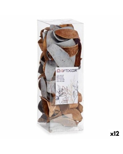 Getrocknete Natur-Braun-Blumen | Herbstliches Bouquet für Zuhause | Innendekoration (12 Stück)
