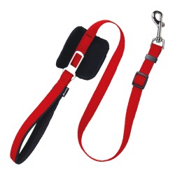 Laisse Réglable Gloria pour Chiens (70-102 cm), Rouge
