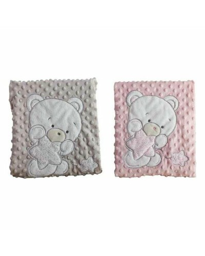 Couverture Double Douce en Polaire "Ours" | 100 x 75 cm
