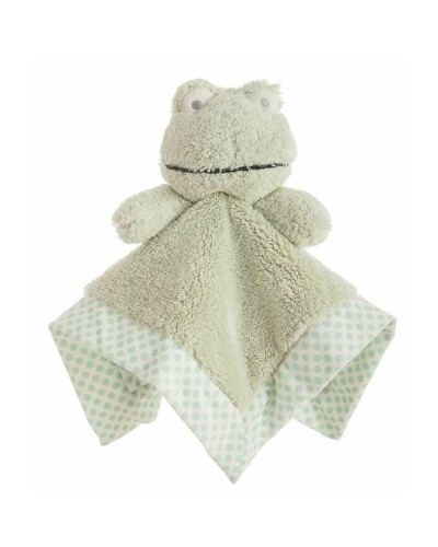 Chicco Doudou Suave Doble Capa con Lunares Verde, 30x30 cm para Recién Nacido
