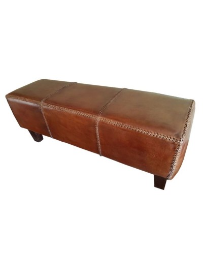 Bank aus Teakholz, Aluminium, Braun, 120 x 46 x 41 cm von DKD Home Decor für Außeneinrichtung
