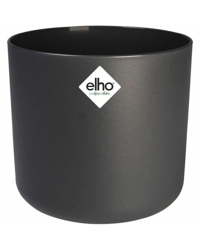 Elho Vaso Nero Ø 30cm Plastica - Design Moderno per Piante
