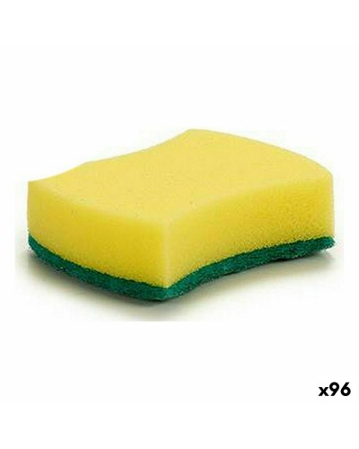 Skurboll Gul Grön Syntetisk fiber 10 x 3 x 7,5 cm (96 antal)