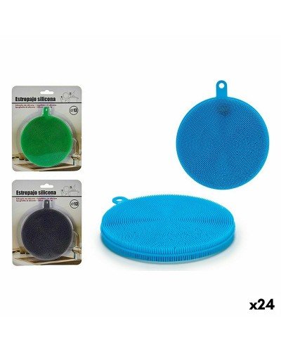 Éponge en Silicone Multi-Usage 11,5x1,3x13cm (Lot de 24)
