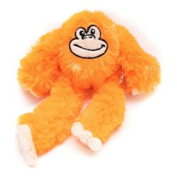 Kikazaru Gloria: Peluche Mono Naranja 44 cm para Perros
