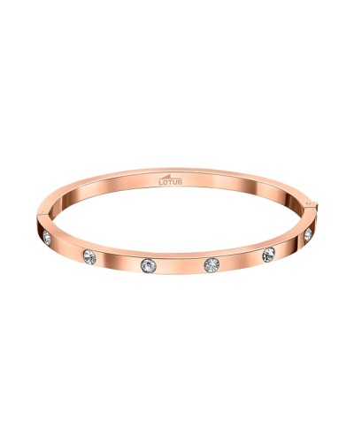 Lotus Bracciale Donna LS1846-2/3 Acciaio Argento e Cristalli
