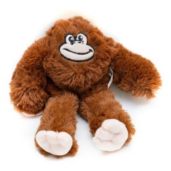 Gloria Mizaru Monkey-Shaped Dog Plush Toy, 11 x 44 x 45 cm
