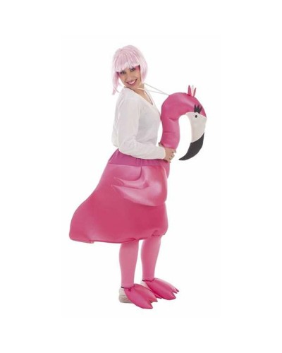 Disfraz Flamenco Rosa Adulto - Talla L - Disfraz para Fiesta
