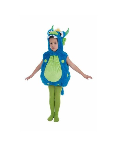 Disfraz Niño Monstruo Azul 5-6 Años - Halloween
