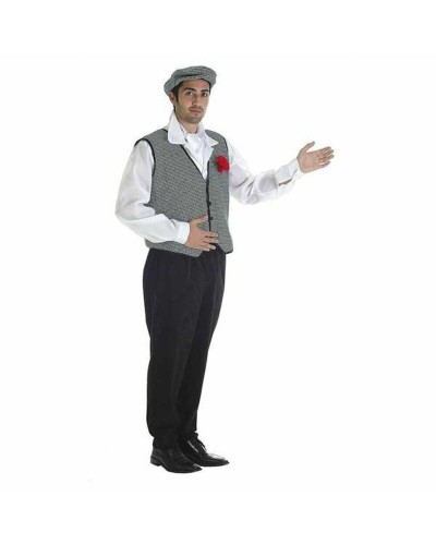 Costume Adulto Madrileno M/L - 5 Pezzi - Costume Spagna Tradizionale
