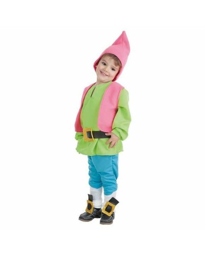 Costume Neonato Verde Nanetto 0-12 Mesi - Set 6 Pezzi - Comodo e Divertente
