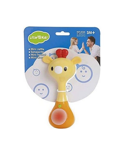 Sonaglio Musicale Neonati con Luci - +3 Mesi, 16cm - Gioco Sensoriale
