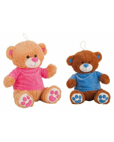 Weiches Teddybär-Kuscheltier mit T-Shirt - 32 cm - Geschenkidee
