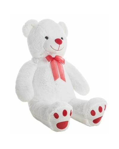 Pretty White Teddy Bear 60cm - Soft, Cuddly, Gift Idea
