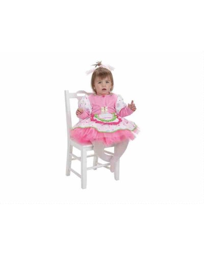 Costume Neonata Cupcake 0-12 Mesi - Travestimento Divertente e Morbido
